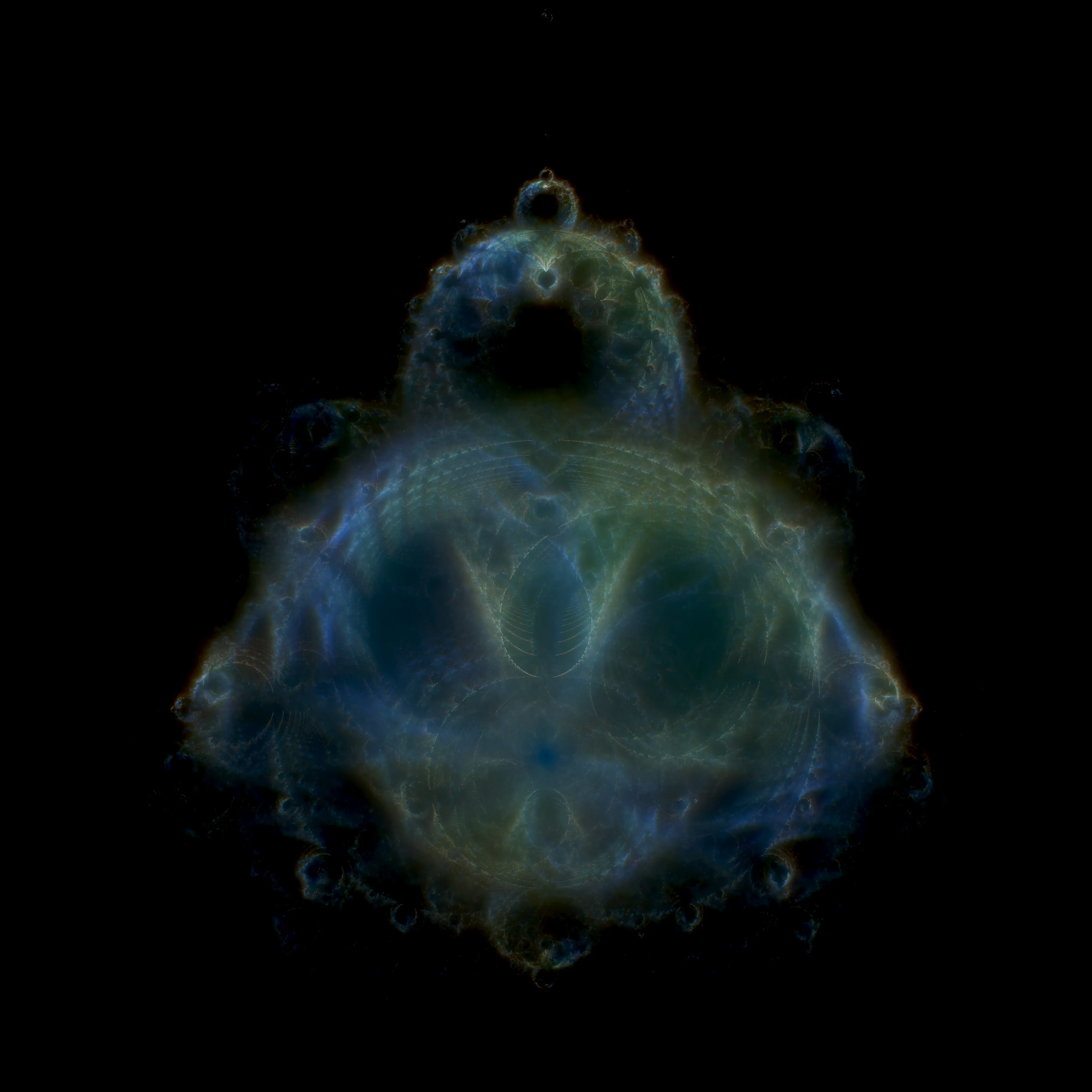 bluegreen buddhabrot